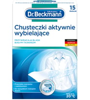 Dr. Beckmann Aktif Beyazlatıcı Mendiller 15 Adet. (Pamuk Beyaz)