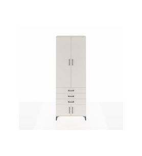 Arges Dolap 4 Raflı 3 Çekmeceli 4 Kapaklı 88x30x243 Aytaşı-Aytaşı