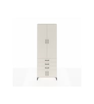 Arges Dolap 4 Raflı 3 Çekmeceli 4 Kapaklı 88x30x243 Aytaşı-Aytaşı