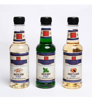 Simonelli 3'lü Şurup Seti (Nane + Damla Sakızlı + Tatlı-Ekşi) Kahve ve Kokteyl Şurubu 3X250ML