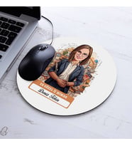 Kişiye Özel Hediye Karikatürlü En Güzel İç Mimar Mousepad