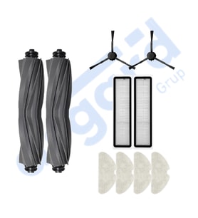 DREAME D10S, D10S PRO, D9 MAX GEN 2 UYUMLU 2 Ana Fırça 2 Yan Fırça 2 Filtre 4 Mop PKT-iasgf0000941
