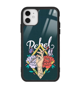 iPhone 11 Rebel Tasarımlı Glossy Telefon Kılıfı