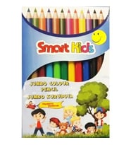 GLOBOX 2972 SMART KİDS JUMBO KURU BOYA 12 RENK