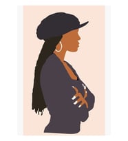 Janet Jackson Şiirsel Adalet Tablo Ahşap Poster Dekoratif
