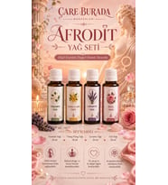 Afrodit Dişil Enerji Yağ Seti (Ylang Ylang & Gül & Lavanta & Yasemin)