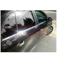 VW Jetta Krom Cam Çıtası Tk 2006-2011 4 Prç Paslanmaz Çelik