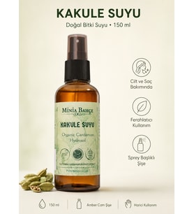 Kakule Suyu – 150 ml Saf ve Katkısız Kakule Hidrosolü