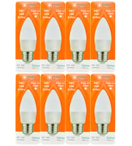 (8 Adet) Osaka 9W (70W) Beyaz Işık E27 Duylu (Kalın Duy) Led Ampul