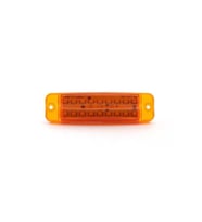 Çift Sıra Parmak Led Lamba 9 Ledli Sarı 12/24 Volt
