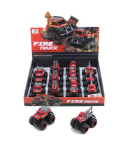 779-69A DUBLE SÜRTMELİ METAL DIECAST İTFAİYE