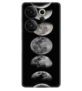 Camon 20 Premier 5g Kılıf Desenli Silikon Great Moons 1354