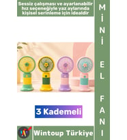 #Vantilatör Gündelik Çanta Boy Seyahat Tipi Kompakt Taşınabilir Hafif Sessiz Çalışma Ev Ofis Yaz Ser