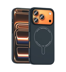 iPhone 17 Pro Kılıf M-Safe Şarj Özellikli Kamera Korumalı Elio Sert PC Kılıf