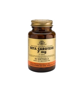 Solgar Beta Carotene 7 mg 60 Kapsül