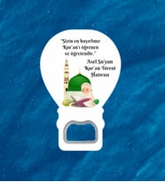 Kur'an Töreni Hatırası Açacak Magnet