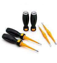 18 ADET TAK ÇIKAR 2İN1 DÜZ - YILDIZ UÇ ERGONOMİK SAP KONTROL KALEMİ - TORNAVİDA KORUMALI LRD-160 (5343)