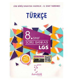 Karekök Yayınları Karekök Yayınları 8.sınıf Lgs Türkçe Soru Bankası (Çok Renkli)