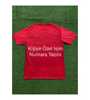 TÜRKİYE MİLLİ TAKIM 2023-2024 YILINA ÖZEL   TASARIM FORMASI KİŞİYE ÖZEL  İSİM NUMARA (Sarı-Lacivert)