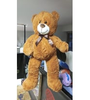 Peluş 100 cm Patili Sevimli Kahverengi Ayı Uyku Arkadaşı