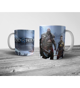 Pixxa God of War Ragnarök Kupa Bardak Model 4