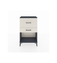 Arges Komodin 2 Çekmeceli 60x30x96 Antrasit-Aytaşı