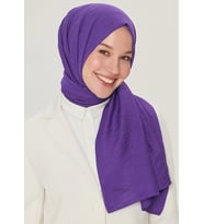 Armine Trend Naturel Soft Şal Mor  -  67