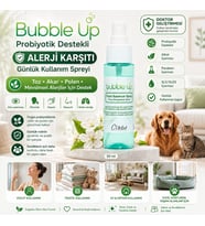 Bubble Up Toz Akar Polen Mevsimsel Alerji Karşıtı Ortam Spreyi 50 Ml