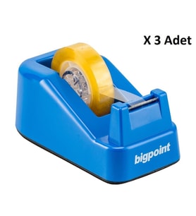 Bigpoint Bant Kesme Makinesi (33mt) Küçük Mavi x 3 Adet