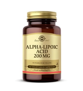 Solgar Alpha Lipoic Acid 200mg 50 Kapsül