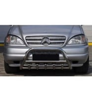MERCEDES BENZ ML W163 1998-2005 ARASI  KROM ÖN KORUMA  PASLANMAZ ÇELİK