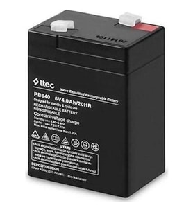 TTEC 6V 4 AH Kuru Bakımsız Akü