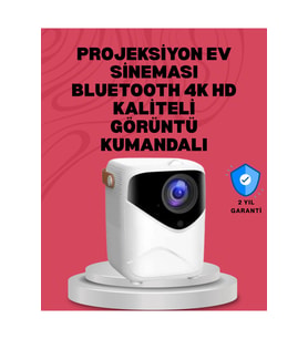 Mini Android Projektör, Uygulama Destekli Akıllı ve Taşınabilir Ekran