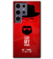 Galaxy S24 Ultra Kılıf HD Desen Baskılı Kılıf - Say My Name
