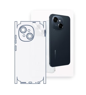 SChitec TECNO Spark Go 1 Uyumlu Fullbody Arka Kaplama Hidrojel Koruyucu Film
