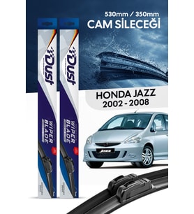 Honda Jazz Silecek Takımı 2002-2008 Uyumlu 530MM/350MM
