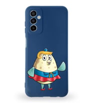 Samsung Galaxy M13 Uyumlu Lansman Kılıf Altı Kapalı İçi Kadife  Bayan Puff Tasarımlı  Kapak (Şeffaf)