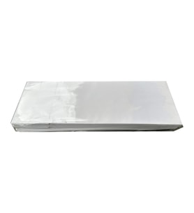 Laminelli Kraft Beyaz Kese Kağıdı - Orta Boy - 14 x 35,5 Cm. - 10 Kg. - 20 Adetlik 10 Paket
