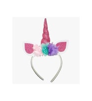 Eva Taç Unicorn Dolgulu Pembe