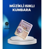 Mor Otomatik Para Girişli Elektronik Şifreli Kumbara