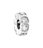 Nur Silver Baget Taşlı Pave Gümüş Charm NUR-BL00245