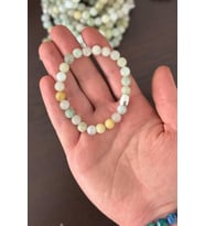 8 mm Kuvars Akik Taşı Bileklik