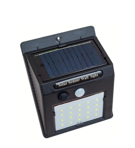 Güneş Enerjili Bahçe Teras Balkon Dekorasyon Gece Aydınlatma Lambası Armatürü -Dekoratif Solar Aplik