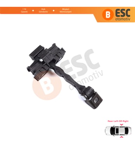 Skoda Roomster 5J 5J7 2006-2015 Praktik 5J0839249C İçin Arka Sağ veya Sol Kapı Gergisi
