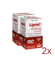 Ligone Ginseng Complex 30 Vejetaryen Kapsül x2 Adet