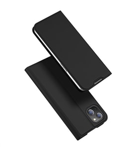 Dux Ducis iPhone 14 Plus 6.7 Kılıf Skin Pro Series Flip Cover Kapaklı Kılıf (Siyah)