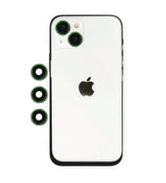 Newface Apple iPhone 14 Shine Kamera Lens - Yeşil