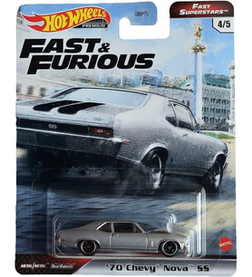 Hot Wheels Premium Fast & Furious Fast Superstars '70 Chevy Nova Ss (Çok Renkli)