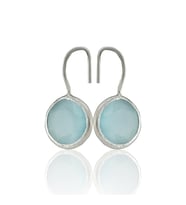 Kadir Jewellery Gümüş Kaplama Kadın Taşlı Küpe -El İşçiliği Ve Hipoalerjenik Küpe