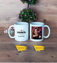 Paramedik Kupa Bardak Beyaz Fotoğraflı Paramedikler Günü Tıp Bayramı Hediyesi